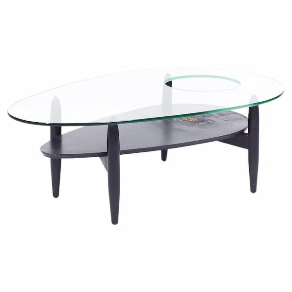 adrian pearsall mid century coffee table