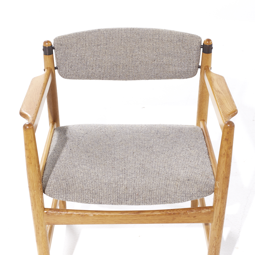 Børge Mogensen for Karl Andersson & Söner Mid Century Danish Oak Dining Chairs - Set of 6