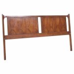 Broyhill Brasilia Mid Century Walnut King Headboard