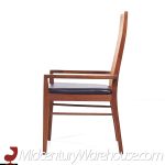 Founders Mid Century Walnut and Cane Dining Chairs - Set of 6