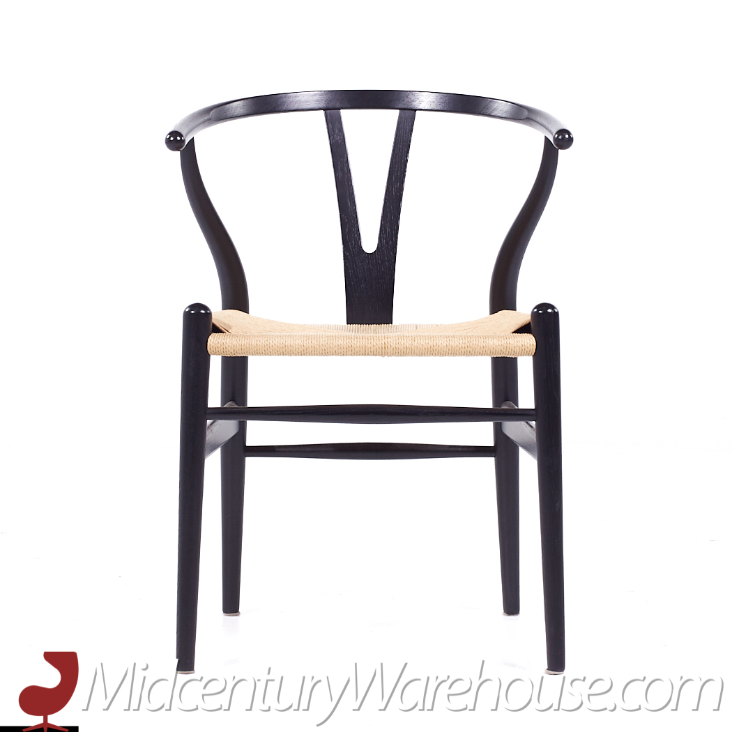 Hans Wegner Mid Century Wishbone Chairs - Set of 4