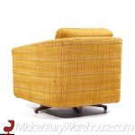 Harvey Probber Mid Century Swivel Lounge Chairs - Pair