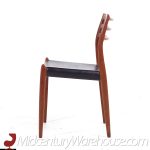 Niels Moller Mid Century Danish Model 78 & 62 Teak Dining Chairs - Set of 6