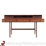 Peter Lovig Mid Century Danish Teak Flip Top Desk