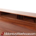 Peter Lovig Mid Century Danish Teak Flip Top Desk