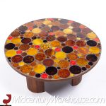 Roger Capron Mid Century Mosaic Tile Coffee Table