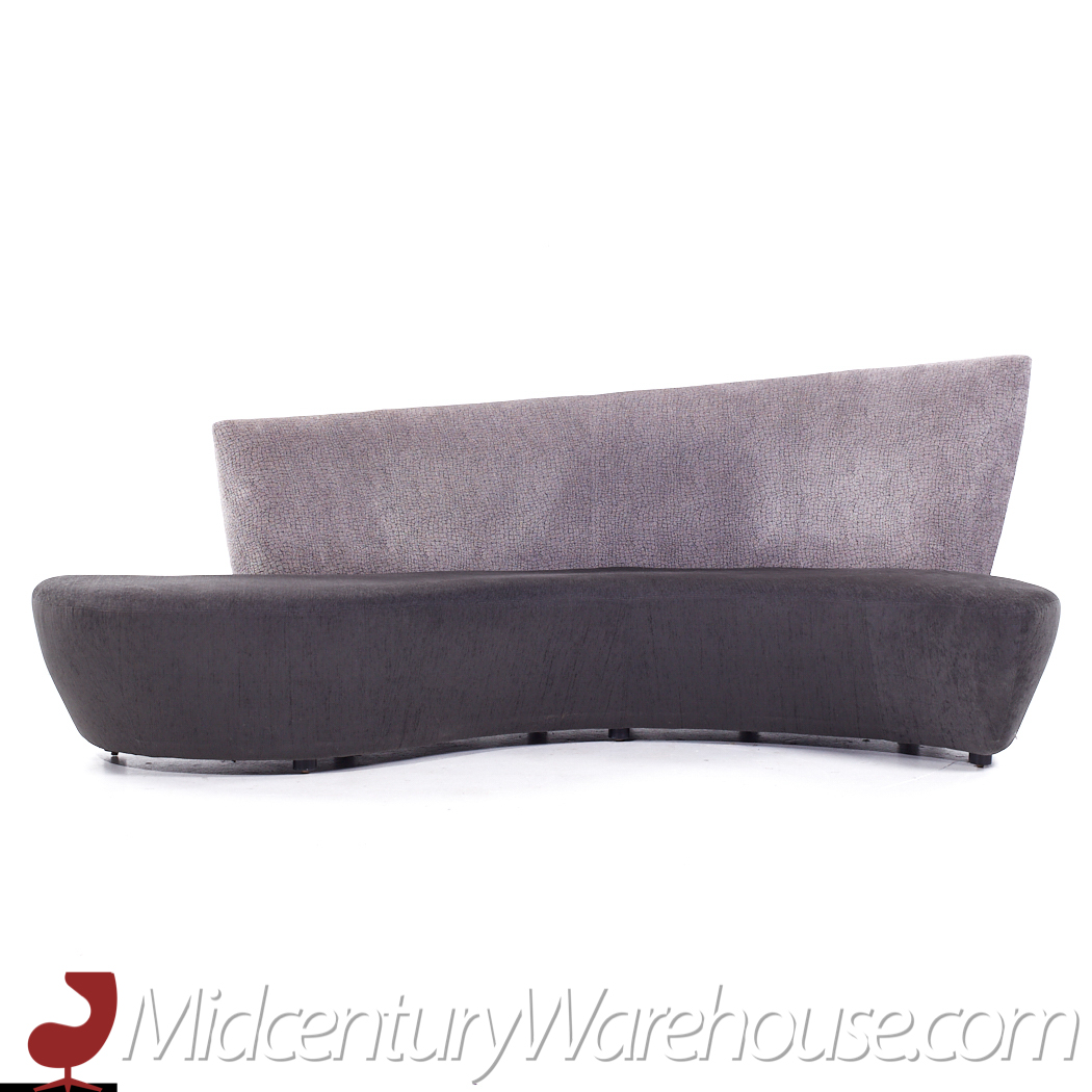 Vladimir Kagan for Preview Bilbao Mid Century Sofa