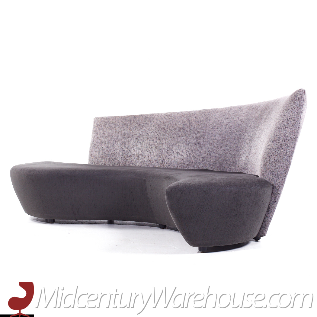 Vladimir Kagan for Preview Bilbao Mid Century Sofa