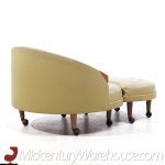 Adrian Pearsall for Craft Associates Mid Century Havana Chair with Ottoman