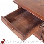 Alma Castilian Mid Century Walnut Credenza