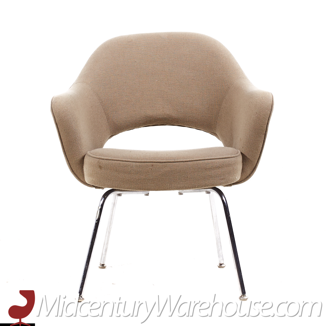 Eero Saarinen for Knoll Mid Century Chrome Dining Chairs - Set of 6