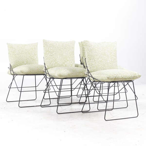 Enzo Mari for Driade Mid Century Italian Steel Dining Chairs - Set of 6