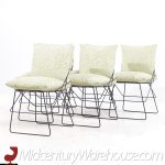 Enzo Mari for Driade Mid Century Italian Steel Dining Chairs - Set of 6