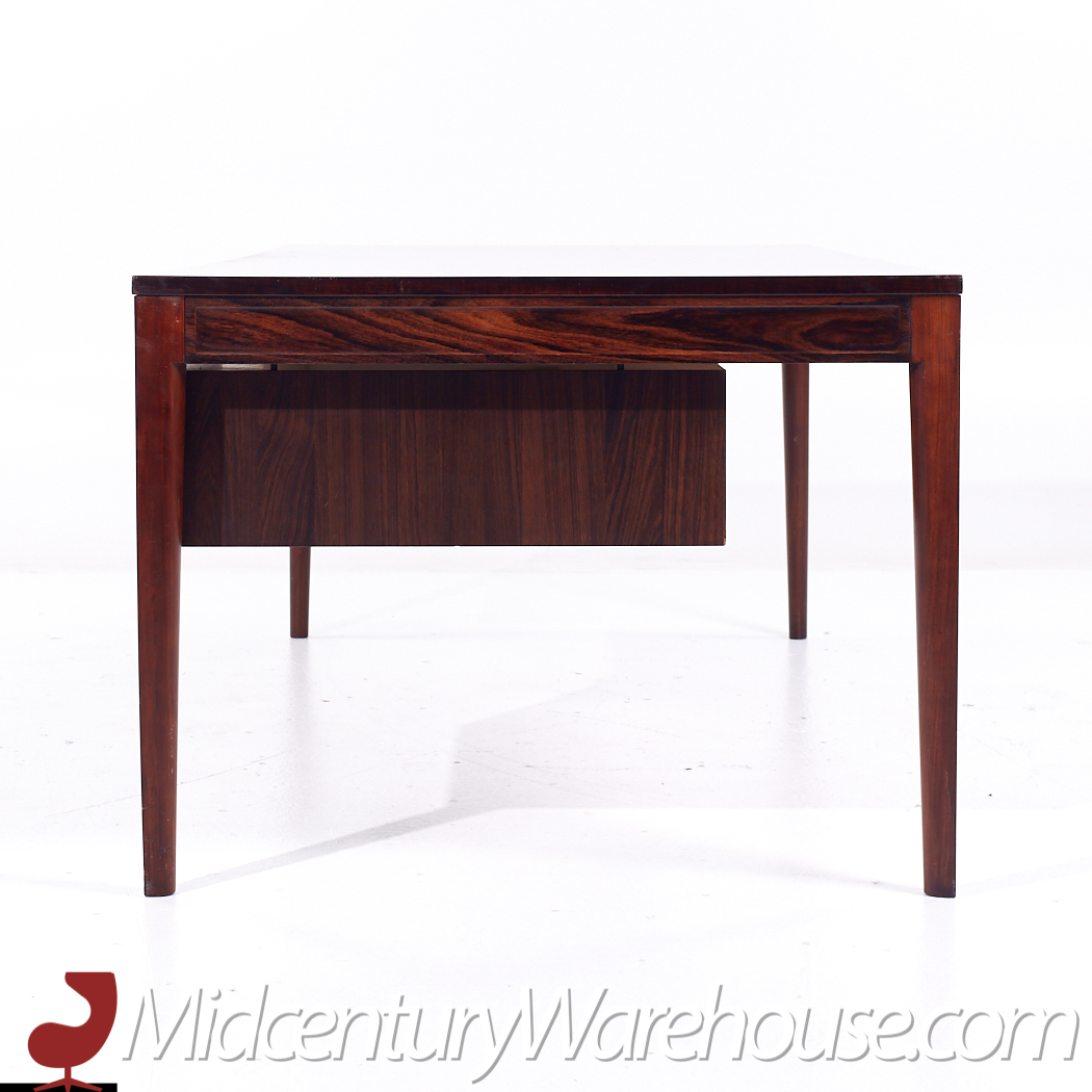 Finn Juhl for France and Sons Fd 951 Mid Century Rosewood Diplomat Desk