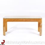 Gabriella Crespi Style Mid Century Pencil Reed Console Table