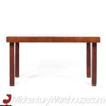 George Nelson for Herman Miller Mid Century Walnut Hidden Leaf Dining Table