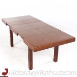 George Nelson for Herman Miller Mid Century Walnut Hidden Leaf Dining Table