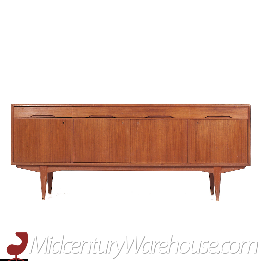 Gustav Bahus Mid Century Norwegian Teak Credenza