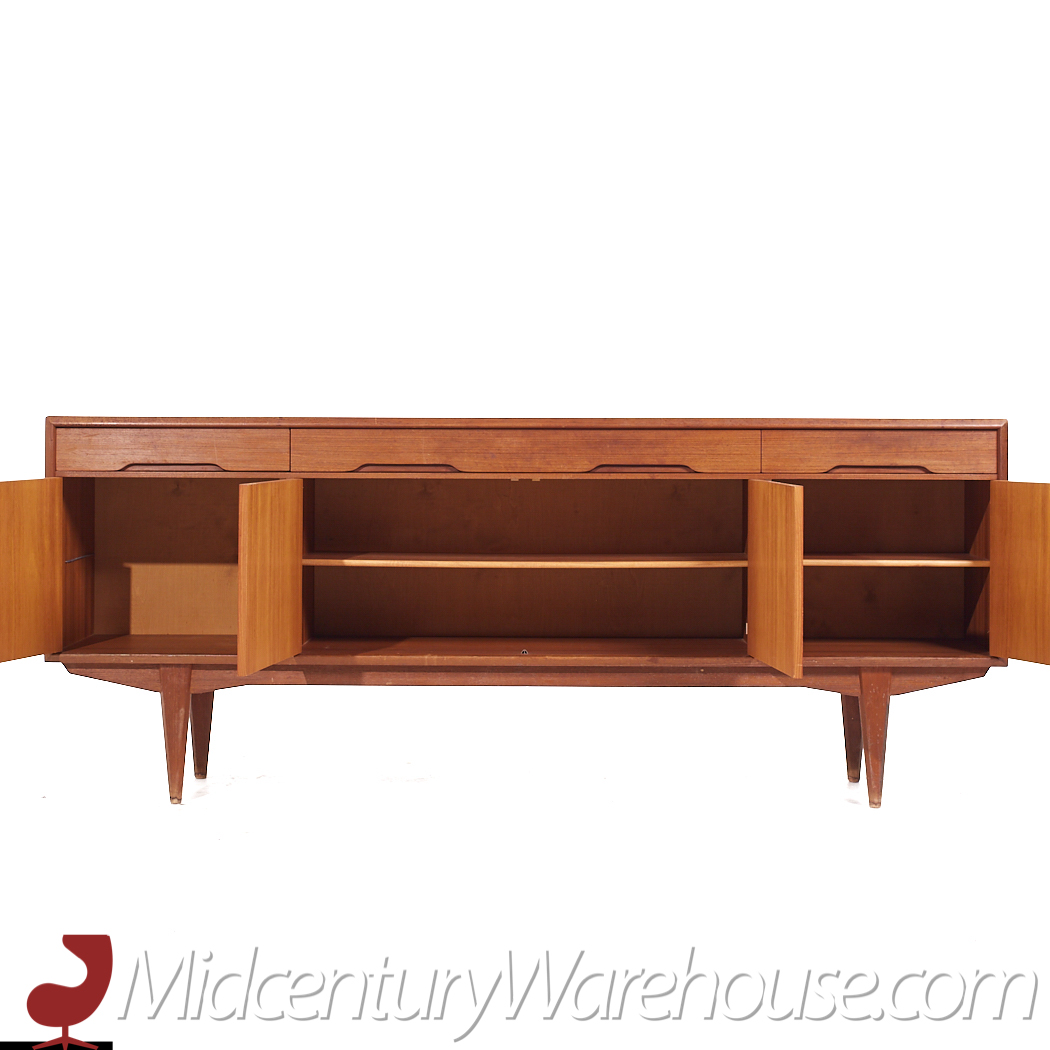 Gustav Bahus Mid Century Norwegian Teak Credenza