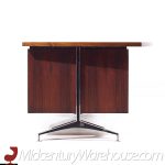 Imperial Mid Century Rosewood and Chrome Executive Desk