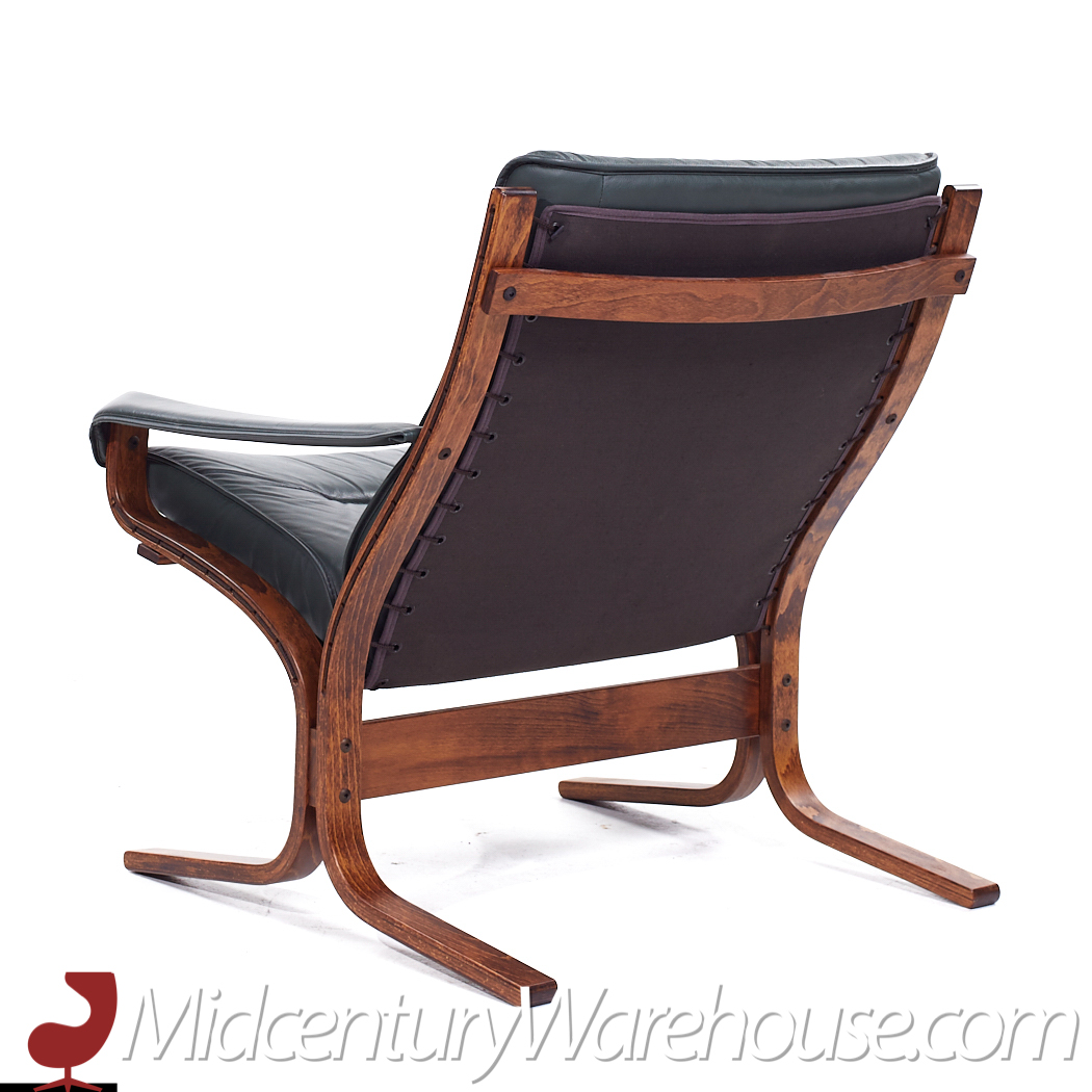 Ingmar Relling for Westnofa Siesta Mid Century Leather Lounge Chair