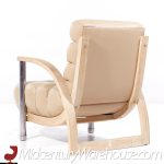 Jay Spectre for Century Furniture Mid Century Eclipse Lounge Chair - Pair