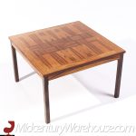 Mid Century Danish Rosewood Patchwork Side Table