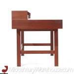 Peter Lovig Mid Century Danish Teak Flip Top Desk