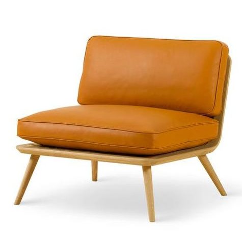 spine lounge chair by space copenhagen for fredericia