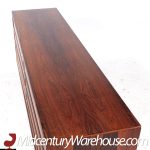 Westnofa Mid Century Danish Rosewood 8 Drawer Lowboy Dresser