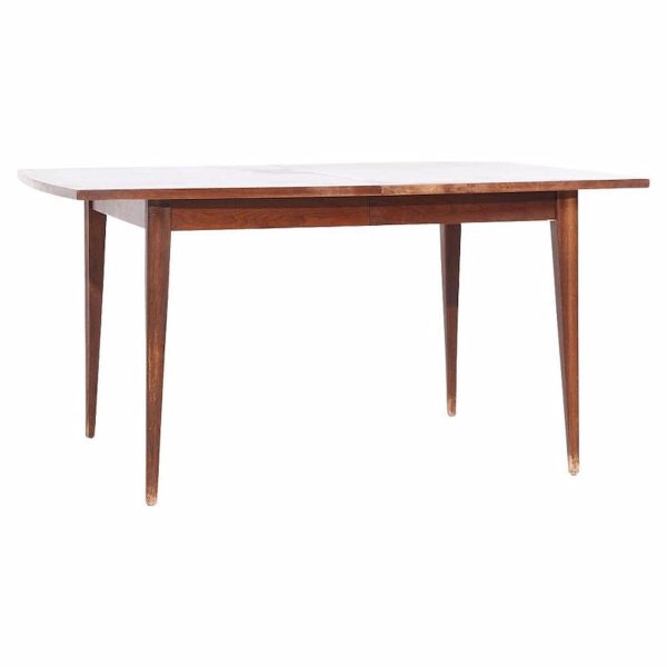 Broyhill Brasilia Mid Century Expanding Dining Table with 3 Leaves