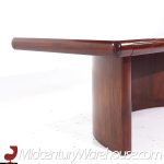 Dyrlund Mid Century Rosewood Skyline Executive Desk