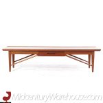 Henredon Heritage Mid Century Walnut Coffee Table