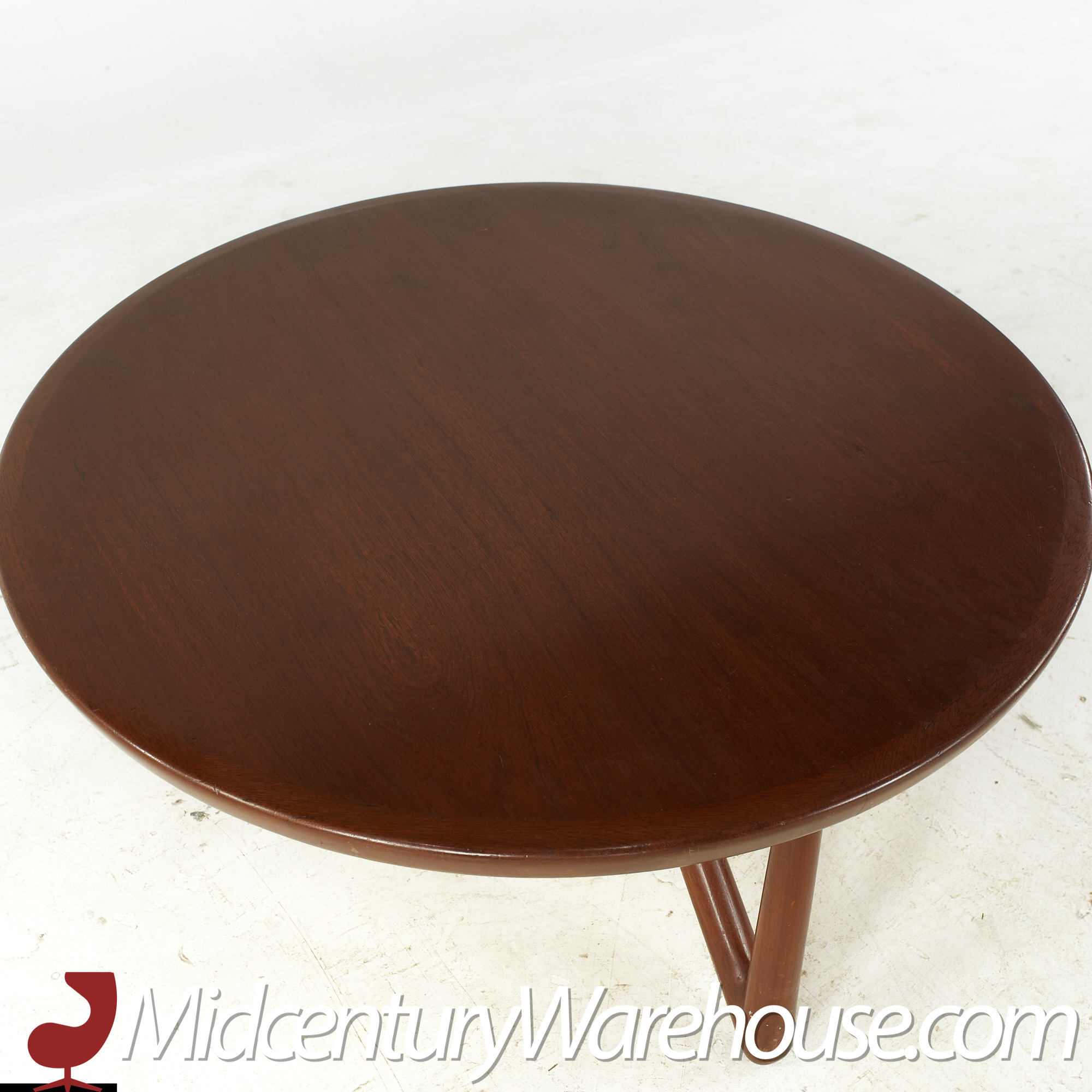 Ico Parisi Style Mid Century Teak Coffee Table