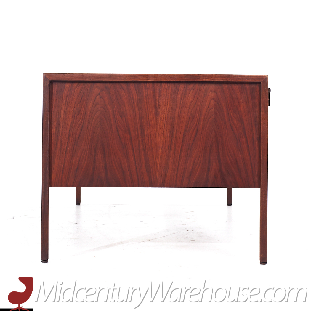 Jens Risom Mid Century Walnut Executive Desk