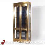 Mastercraft Mid Century Brass Vitrines Cabinet