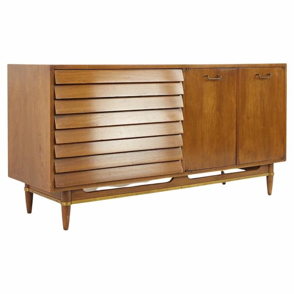 Merton Gershun for American of Martinsville Mid Century Lowboy Credenza