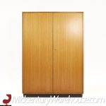 Mid Century Swedish Style Teak Armoire