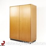 Mid Century Swedish Style Teak Armoire