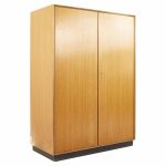 Mid Century Swedish Style Teak Armoire