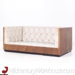 Milo Baughman Mid Century Rosewood Case Settee