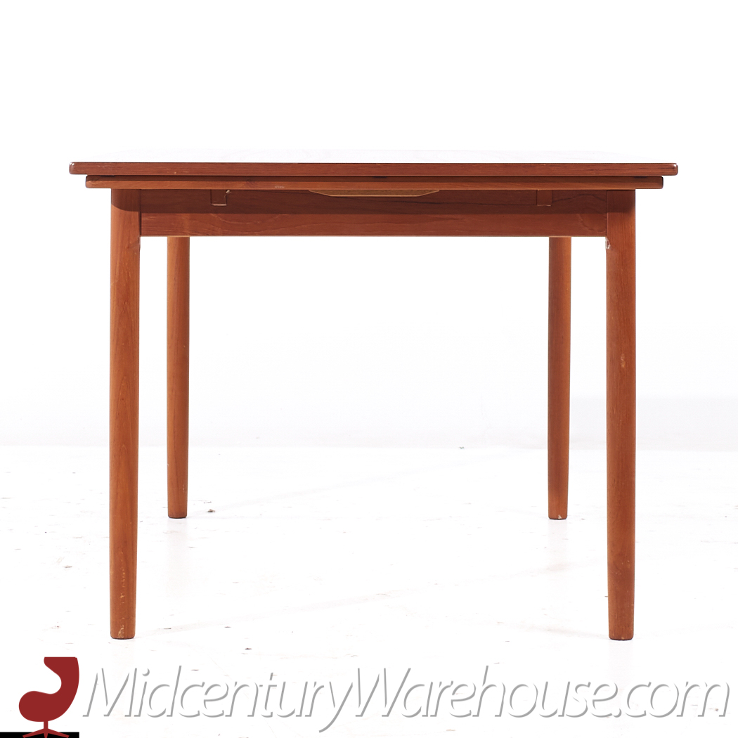 Moreddi Style Mid Century Danish Teak Hidden Leaf Expanding Dining Table