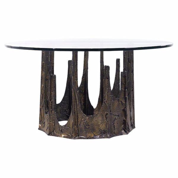 Paul Evans Mid Century Stalagmite Round Occasional Table