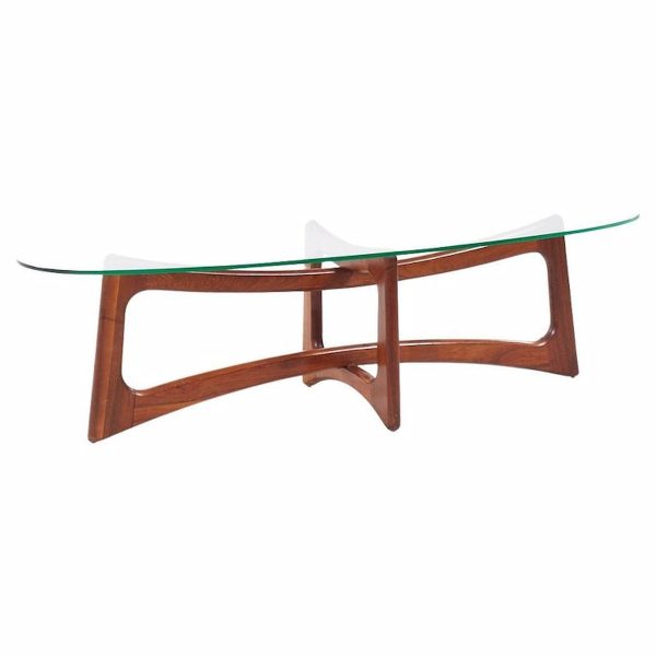 Adrian Pearsall for Craft Associates Mid Century Walnut Coffee Table