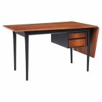 Arne Vodder Mid Century Coffin Desk | Mid Century Modern Furniture - Mid Century Furniture Chicago Arne Vodder Mid Century Coffin Desk