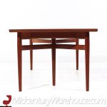 Arne Vodder Model 212 Mid Century Danish Teak Expanding Dining Table with 2 Leaves