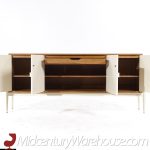 Baker Furniture Mid Century Oak Credenza