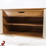 Baker Furniture Mid Century Oak Credenza