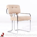 Guido Faleschini for Mariani Tucroma Mid Century Chrome Dining Chairs - Set of 6