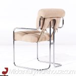 Guido Faleschini for Mariani Tucroma Mid Century Chrome Dining Chairs - Set of 6